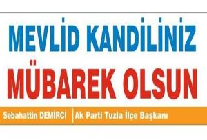 Kandiliniz Mübarek olsun